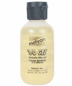 Tomfoolery Mehron 3D Gel - Clear 60ml