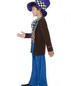 Smiffys Deluxe Fairy Tale Hatter Boys Costume