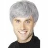 Smiffys Men's Short Grey Corporate Wig Accessoriesc