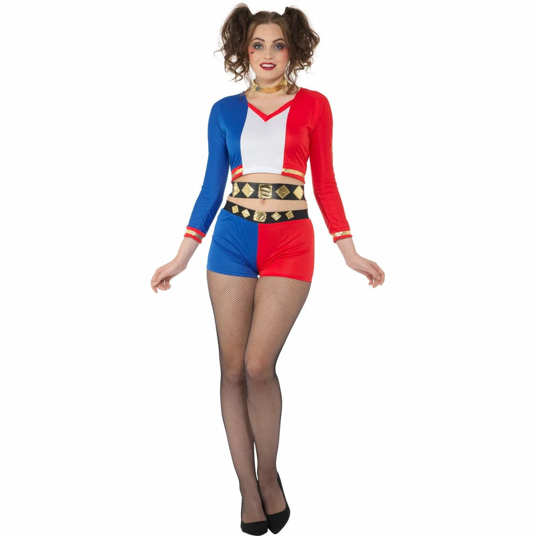 Disguise Costumes Crazy Rebel Girl Costume For Women 3 Disguise Costumes Crazy Rebel Girl Costume For Women