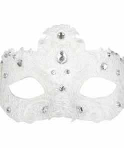 Tomfoolery Crystal Lace Eye Mask - Asst Colors