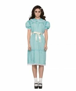 Forum Novelties Creepy Sister Blue Ladies Dress Ladiesc