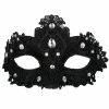 Tomfoolery Crystal Lace Eye Mask - Asst Colors