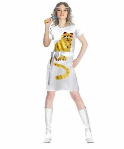 Interalia Group Ladiesc Dancing Queen Yellow Cat Costume