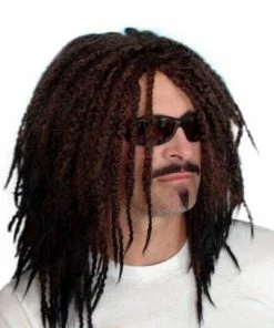 Carnival Products Dark Brown Rasta Wig