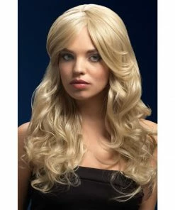 Smiffys Dark Blonde Fever Wig-Nicole Wigsc