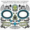 Forum Novelties Day Of The Dead Facial Tattoos - Male Accessoriesc