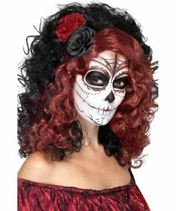 Smiffys Mexican Day Of The Dead Wig