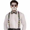 Forum Novelties Suspenders & Ties Day Of The Dead Braces