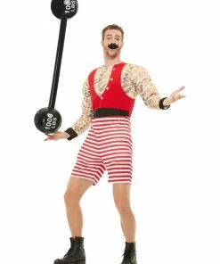 Smiffys Circus & Clowns Deluxe Strongman Costume
