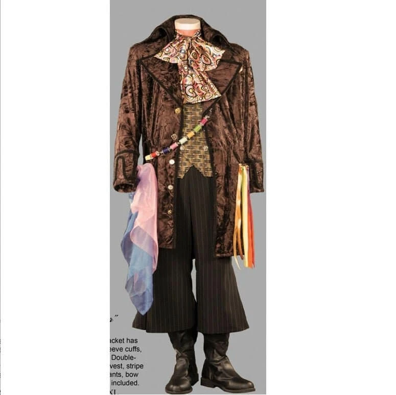 Deluxe Wacky Hatter Mens Costume - Hire Book Weekc 3 Deluxe Wacky Hatter Mens Costume - Hire Book Weekc