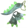 Swedia's Dinosaur Feet And Tail Set-Green