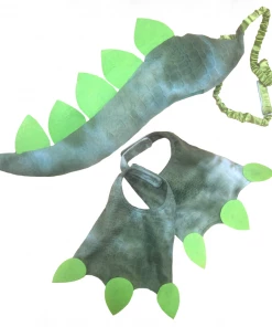 Swedia's Dinosaur Feet And Tail Set-Green
