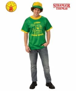 Rubie's Deerfield Dustin Camp Know Where Stranger Things T-Shirt-Adult