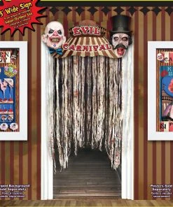 Forum Novelties Evil Carnival Halloween Door Way Curtain