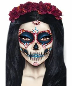Tomfoolery Day Of The Dead Skeleton Face Jewels