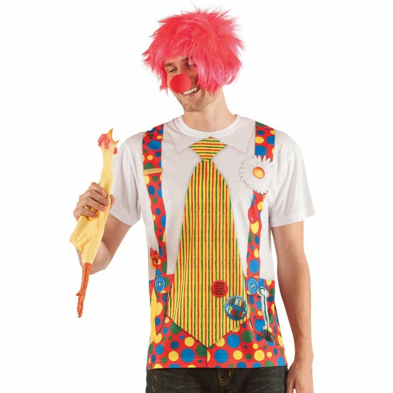 Tomfoolery Faux Real Clown Shirt 3 Tomfoolery Faux Real Clown Shirt