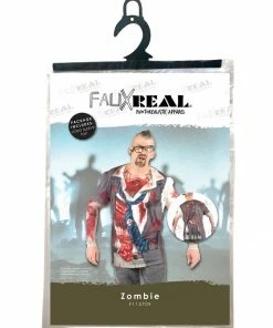 Tomfoolery Mensc Faux Real Zombie Shirt - Men's