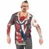 Tomfoolery Mensc Faux Real Zombie Shirt - Men's