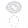 Swedia's Feather Halo-White Accessoriesc
