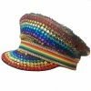 Swedia's Festival Sequined Hat-Pride Rainbow