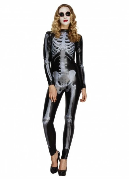 Smiffys Fever Miss Whiplash Skeleton Ladies Costume Ladiesc 3 Smiffys Fever Miss Whiplash Skeleton Ladies Costume Ladiesc