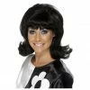 Smiffys 1960's Black 60s Flick Up Wig