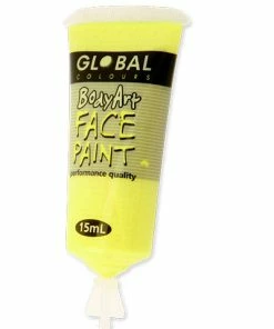 Interalia Group Fluro Yellow Face And Body Paint Accessoriesc