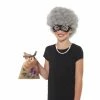 Smiffys Gangsta Granny Instant Kit - Wig & Glasses Accessoriesc