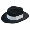 Swedia's Gangster Hat - Deluxe Black Velour