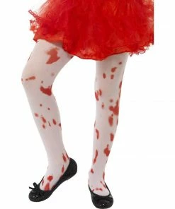 Smiffys Blood Stain Tights - Child