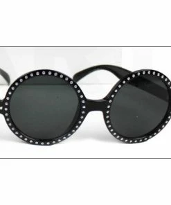 JD Party Glasses - Diamonte Circle - Asst Colors