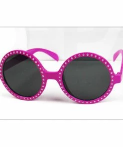 JD Party Glasses - Diamonte Circle - Asst Colors