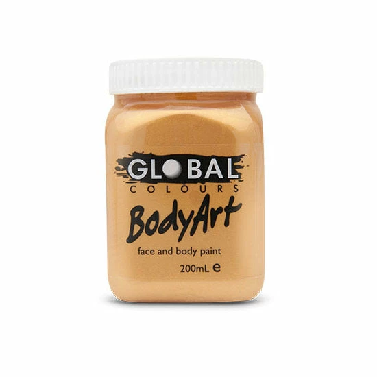 Interalia Group Accessoriesc Gold Metallic Face And Body Paint 3 Interalia Group Accessoriesc Gold Metallic Face And Body Paint