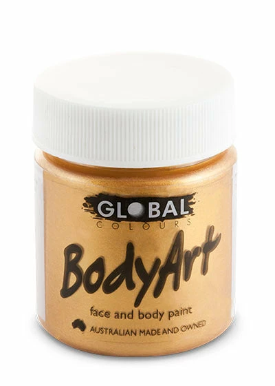 Interalia Group Accessoriesc Gold Metallic Face And Body Paint 4 Interalia Group Accessoriesc Gold Metallic Face And Body Paint