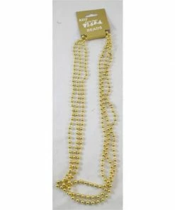 Trademart Gold Bead Necklaces (3 Pk)