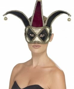 Smiffys Gothic Venetian Harlequin Eyemask