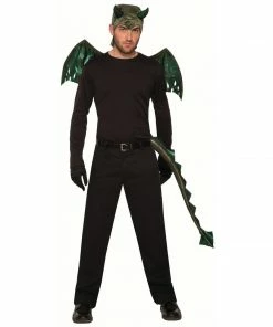 Forum Novelties Green Dragon Hood Headpiece Animals