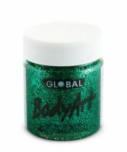 Interalia Group Green Glitter Face And Body Paint Accessoriesc