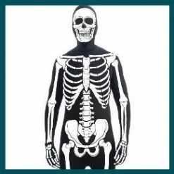 Forum Novelties Disappearing Man Bone Suit-Adult Mensc
