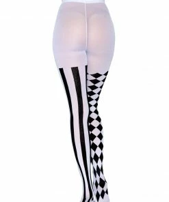 Tomfoolery Harlequin Pantyhose - Leg Avenue