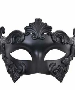 Tomfoolery Lorenzo Mask - Copper, Silver, Gold & Black