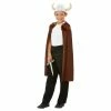 Smiffys Girls Costumes Kids Viking Kit-Cape Hat & EVA Sword