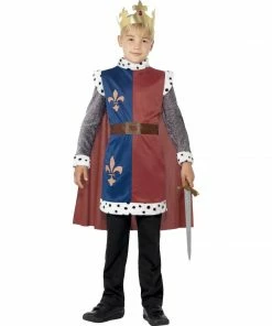 Smiffys King Arthur Medieval Costume - Boys