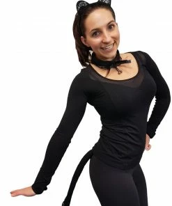 Swedia's Black Lace Sassy Cat Set