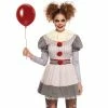 Tomfoolery Circus & Clowns Creepy Clown Costume By Leg Avenue