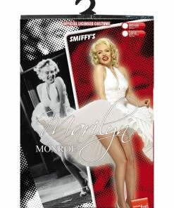 Smiffys Marilyn Monroe Halterneck Dress Ladiesc