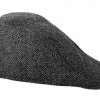 JD Party Mens Vintage Flat Cap - Dark Grey