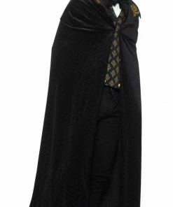 Smiffys Men's Black & Gold Phantom Halloween Costume