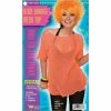 Forum Novelties Ladiesc Mesh Top 80s - Neon Orange